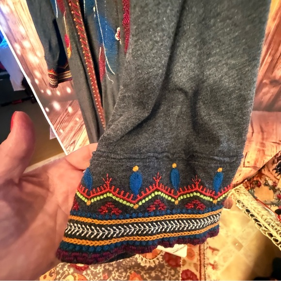 Johnny Was Multicolor Embroidered Cardigan - Picture 12 of 15